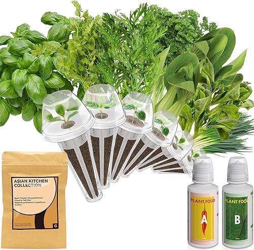 Miniatura 8 de inbloom Kit de vainas de semillas verdes para sistema de cultivo hidropónico, 7 cápsulas (más de 350 semillas con lechuga American FastParis