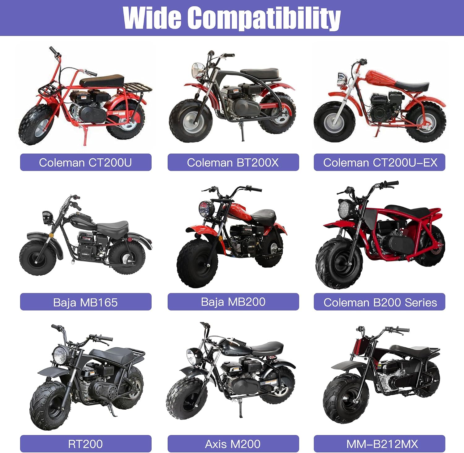 Throttle Linkage Kit, Throttle Control Bracket Assembly Compatible with Predator 212cc 224cc GX160 GX200 Coleman Minibike CT200U-EX CT200U BT200X Baja MB200 Axis M200 Parts Mini Bike Throttle
