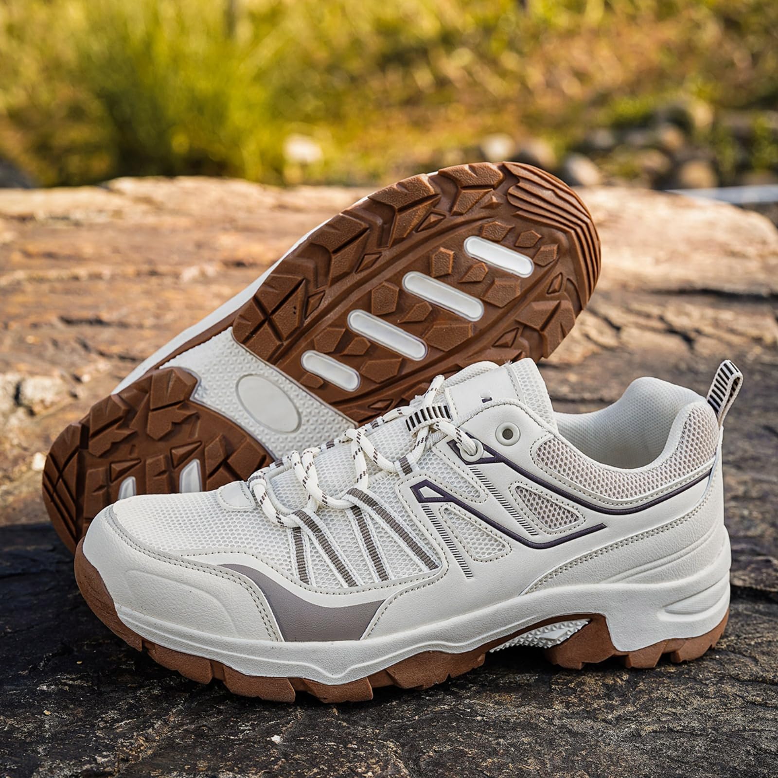 Scarpe Trekking Uomo Leggere per Viaggi Escursionismo Camminate