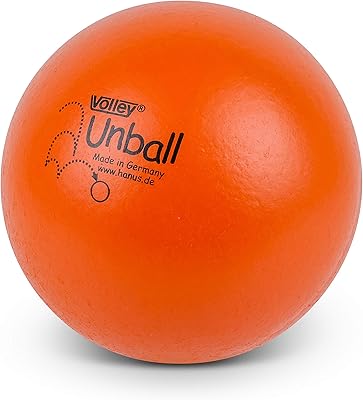 Volley Unball 210 Mm - 220 Gm - Orange - Playball - Coated Foam Ball