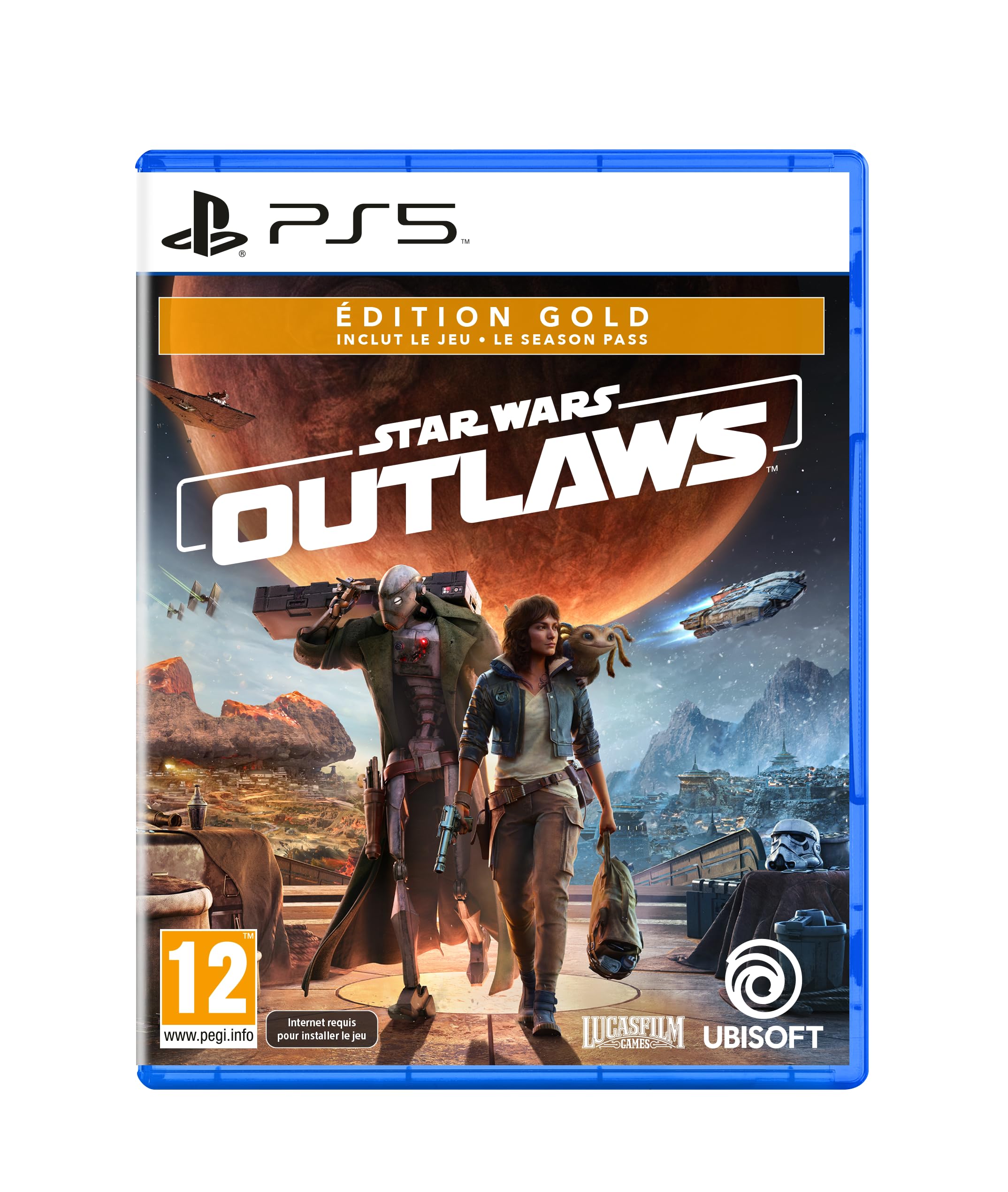 Star Wars Outlaws - Edition Gold (inclut le Season Pass et un Early access) - [PlayStation 5]