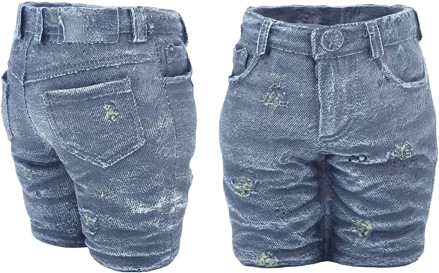 Creative Flower Pot Denim Decoration Pot Resin Plant Flowerpot Ornament Pants Clothes for Garden Craft