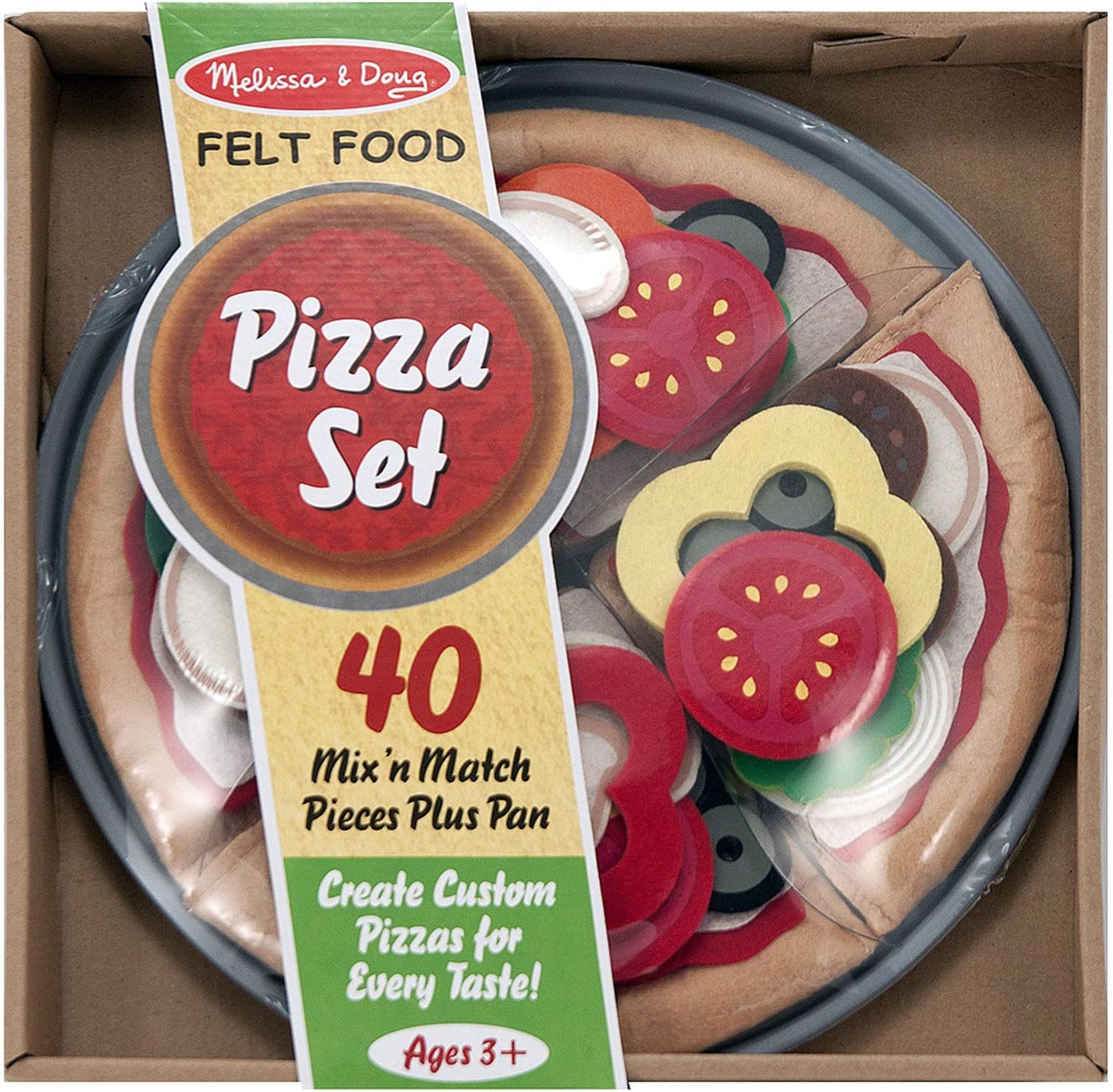 Melissa & Doug Felt Food Pizza Set