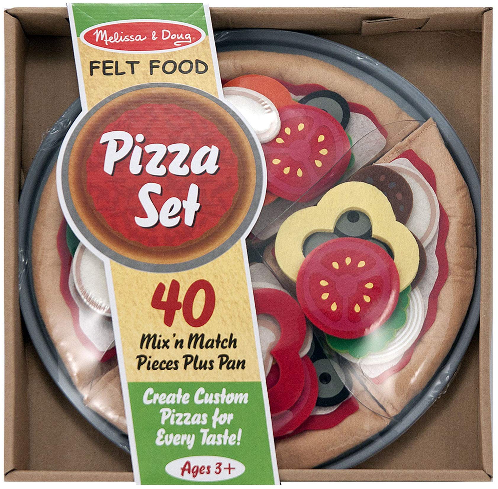 Melissa & Doug Felt Food Pizza Set