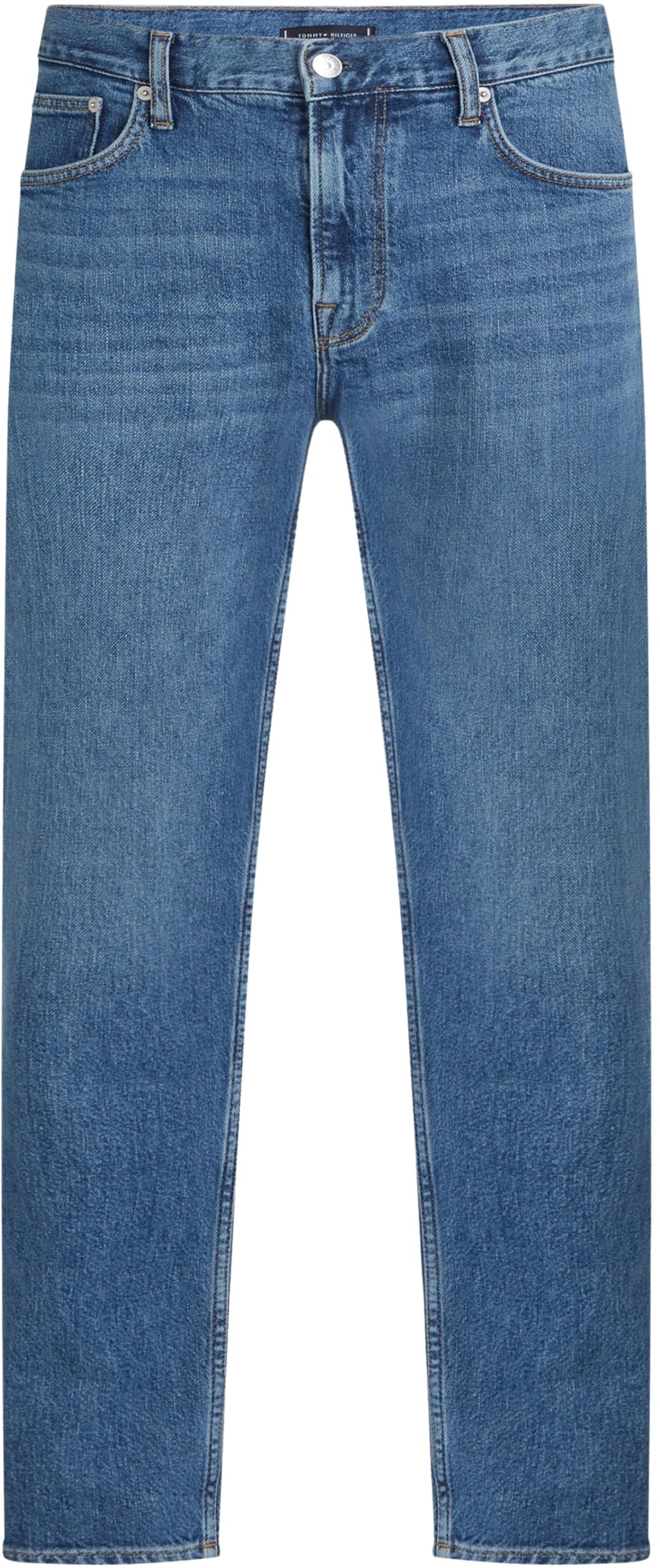 Tommy Hilfiger Tapered Harlem Str Roger Indigo Mw0mw38815 - Stożkowy Mężczyźni