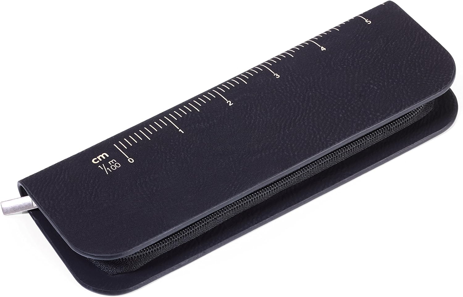Troika CONSTRUCTION SET GOLD – PEC71/BG – Set of a multitasking ballpoint pen and case – centimetre/inch ruler – 1:20/1:50m scale – spirit level original