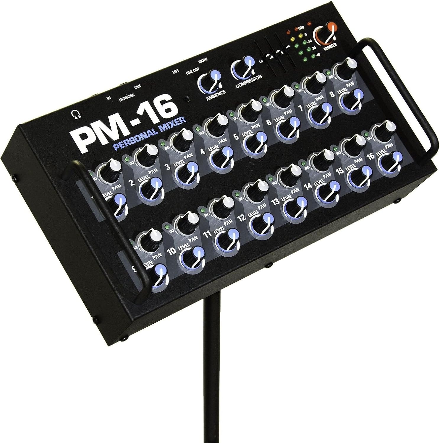 Elite Core PM-16-CORE 16 Channel Personal Monitor Mixer