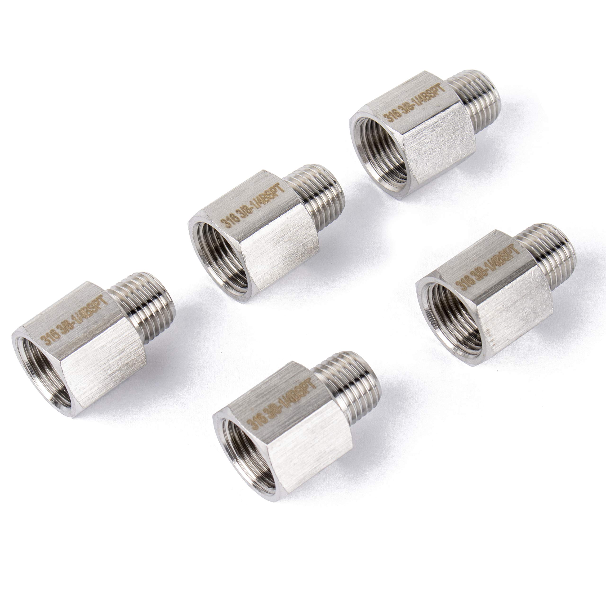LTWFITTING 1/8-Pouce Male NPT Hex Bouchon à Tête De Tuyau Raccord En
