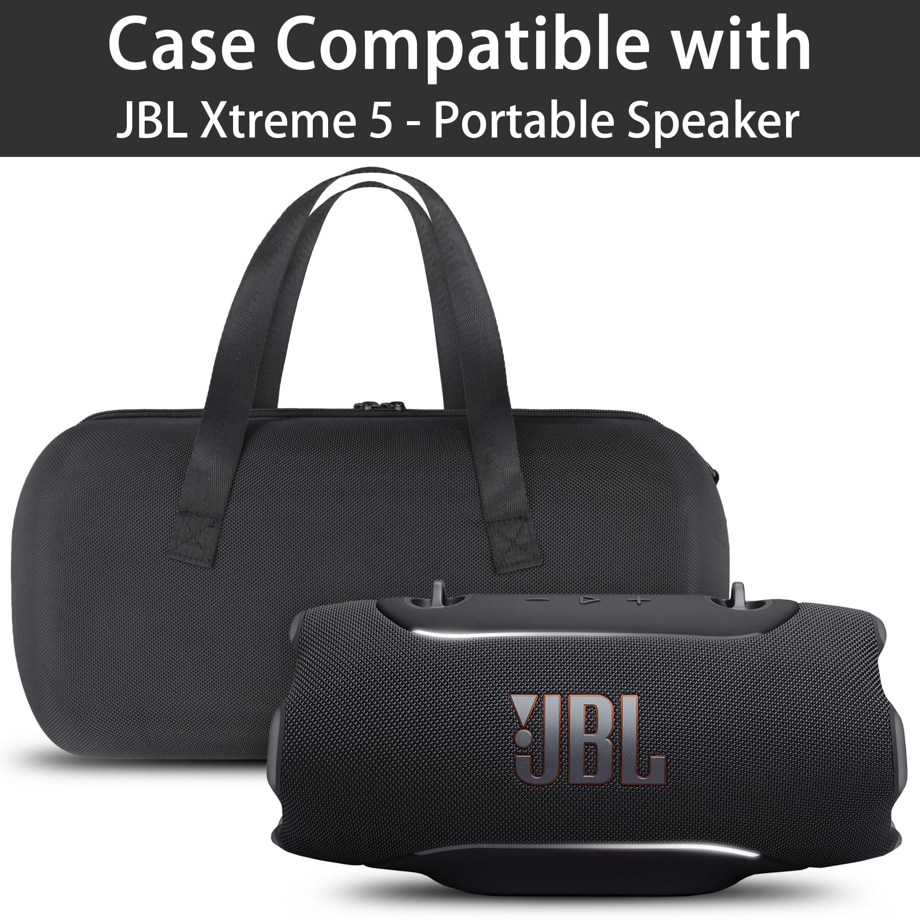 co2CREA Duro Viajar Caja Estuche Funda para JBL Xtreme 5 Altavoz Bluetooth portátil (Funda Solo)