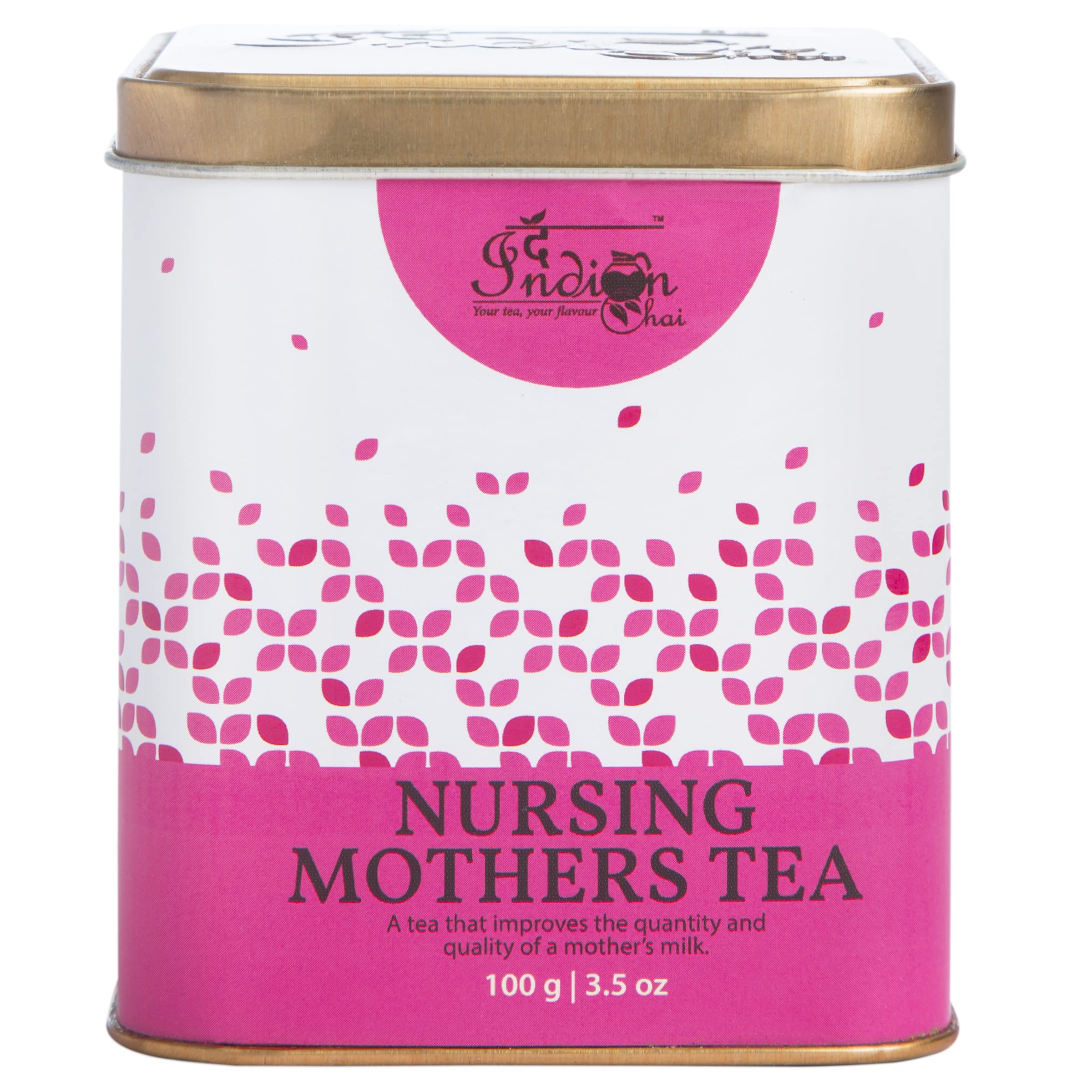 The Indian Chai – Nursing Mothers Tea 100g | Herbal Blend with Fennel, Shatavari, Milk Thistle & More | Supports Healthy Lactation, Digestion & Postnatal Wellness | Caffeine-Free Herbal Infusion