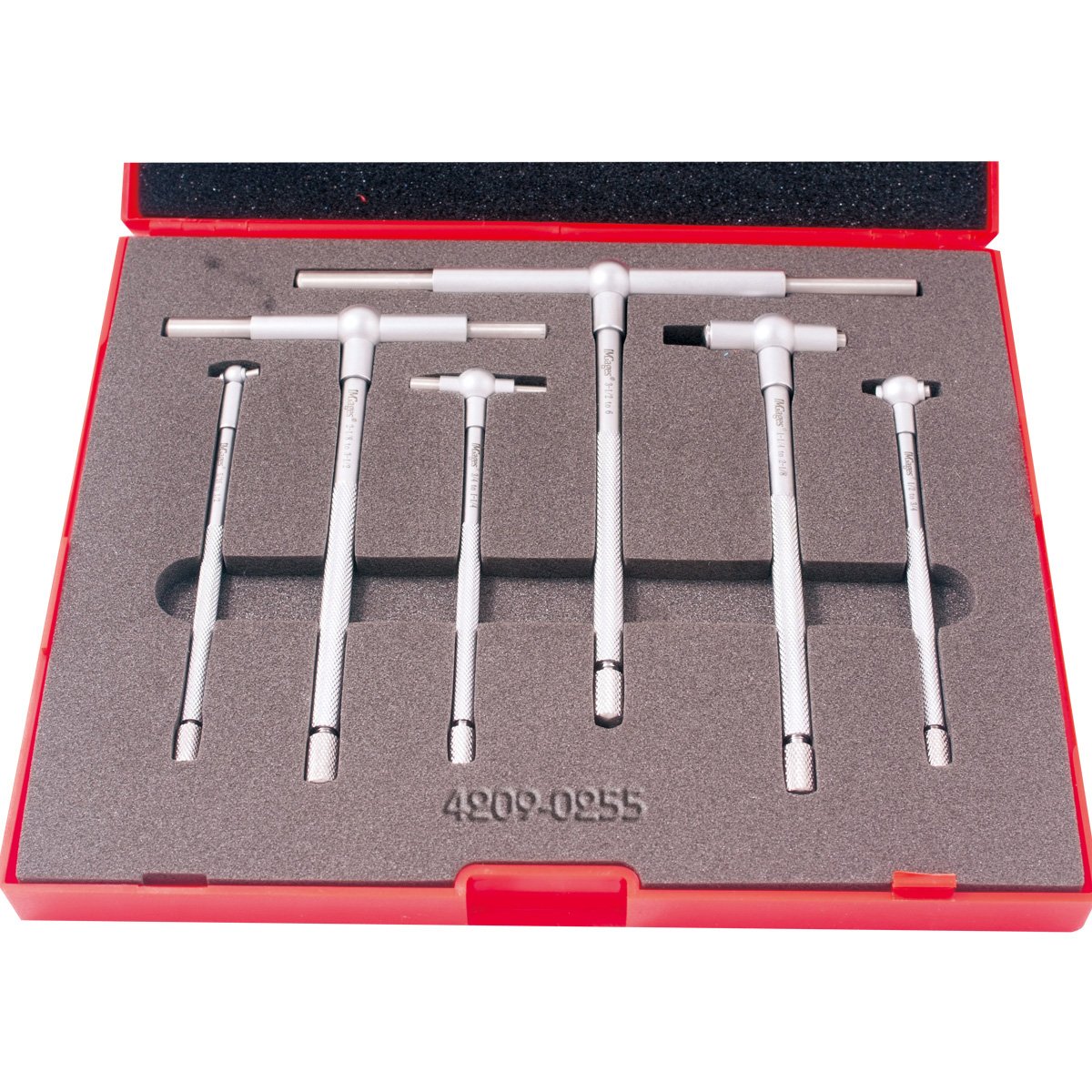 HHIP 4209-0255 Pro-Series - Juego de medidores telescópicos de 6 piezas de 5/16-6 pulgadas