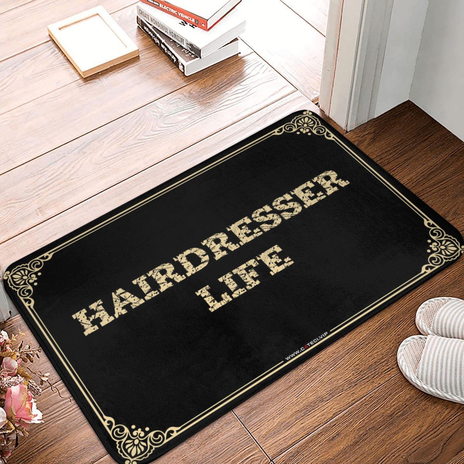 Tapis de bienvenue de ferme robuste 65x90cm avec finitions soignées pour garçons