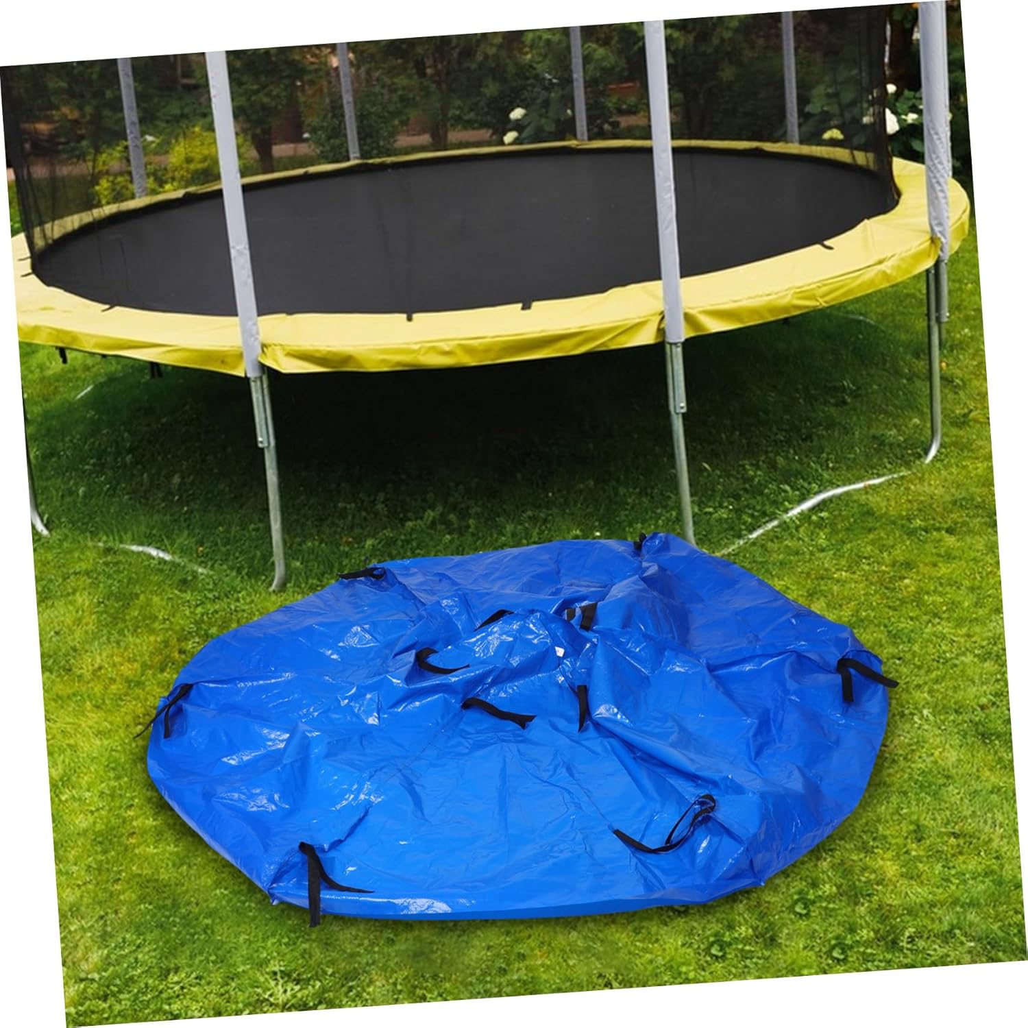 Canopy Cover Replacement for Round Trampolines Sunshade Tent Outdoor Trampoline Top Cover for Protection and Weather Resistance Essential Trampoline