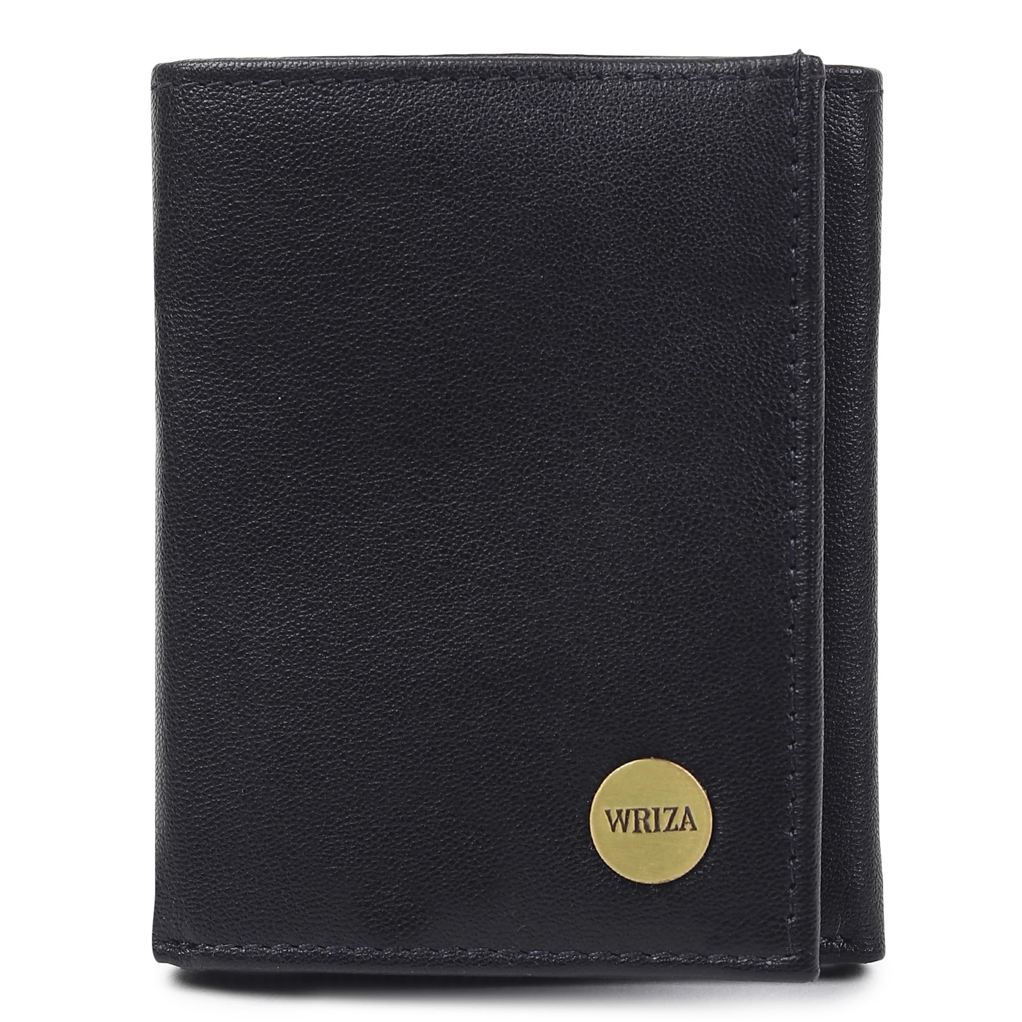 wriza RFID Safe Men’s Slim Wallet | Genuine Leather Minimal Wallet with 6 Slots | Stylish & Compact Design for Everyday Carry-picture-11