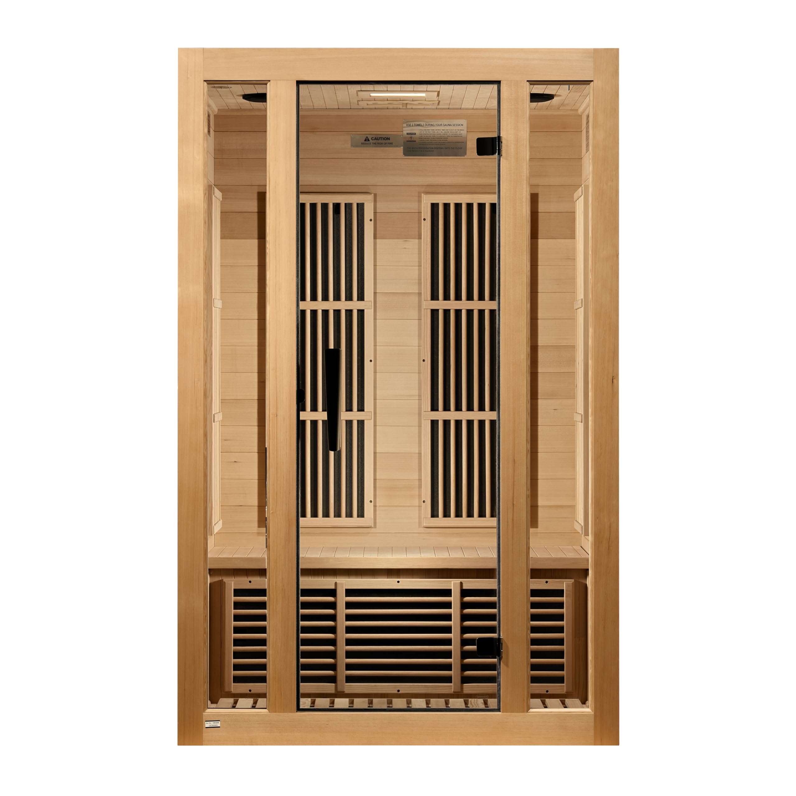 Maxxus Saunas MX-J206-01 Seattle Carbon Far Infrared Sauna for 2