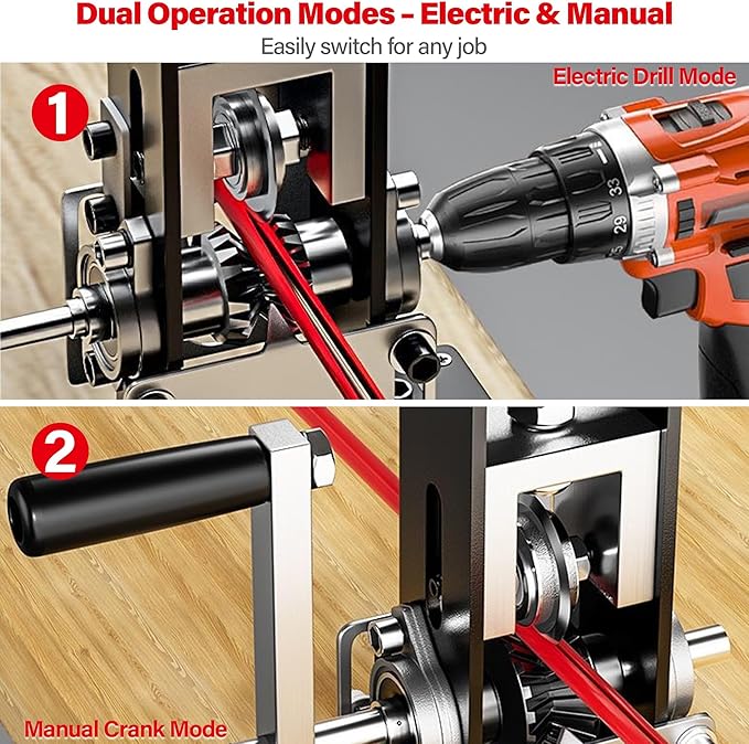 Máquina Pelacables Manual 0.04-0.83 Pulgadas para Taladro Reciclaje Cobre miniatura 3