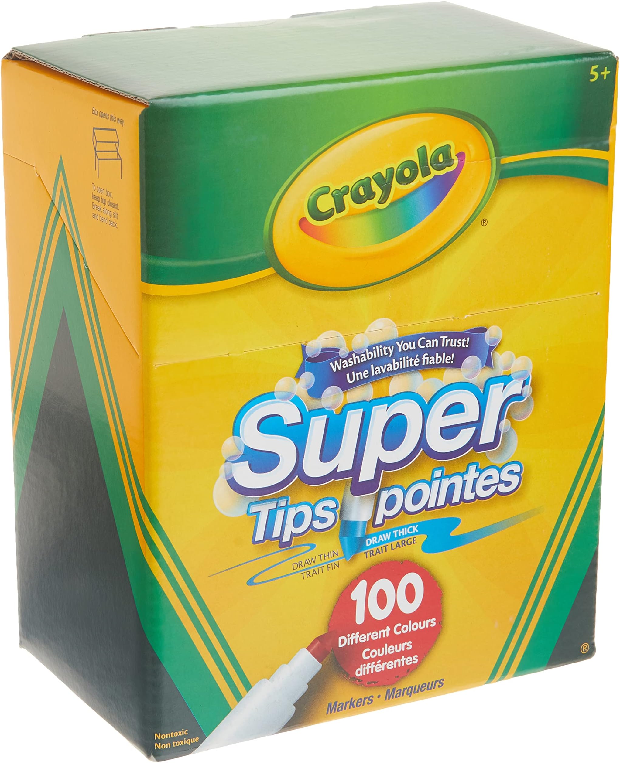 Super Tips Washable Markers 100 Count