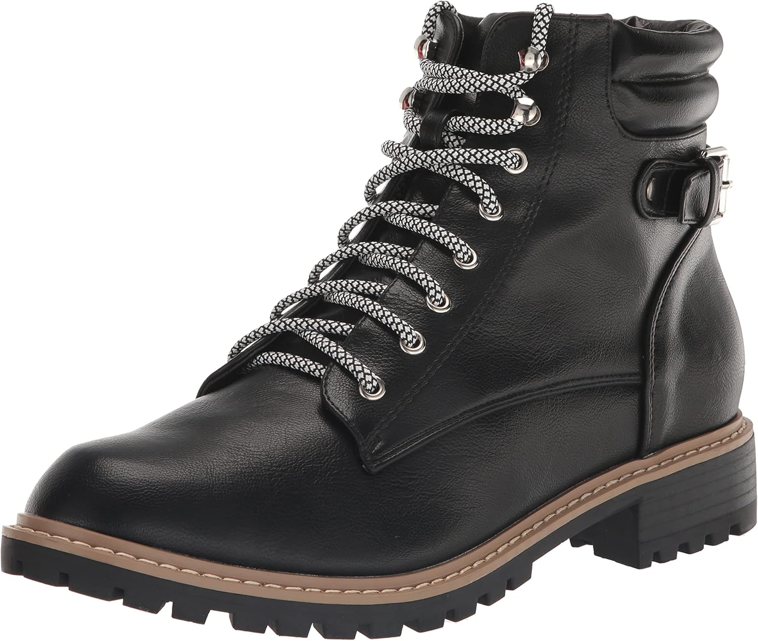 CITY CHIC PLUS SIZE SASHA ANKLE BOOT IN BLACK, SIZE 40