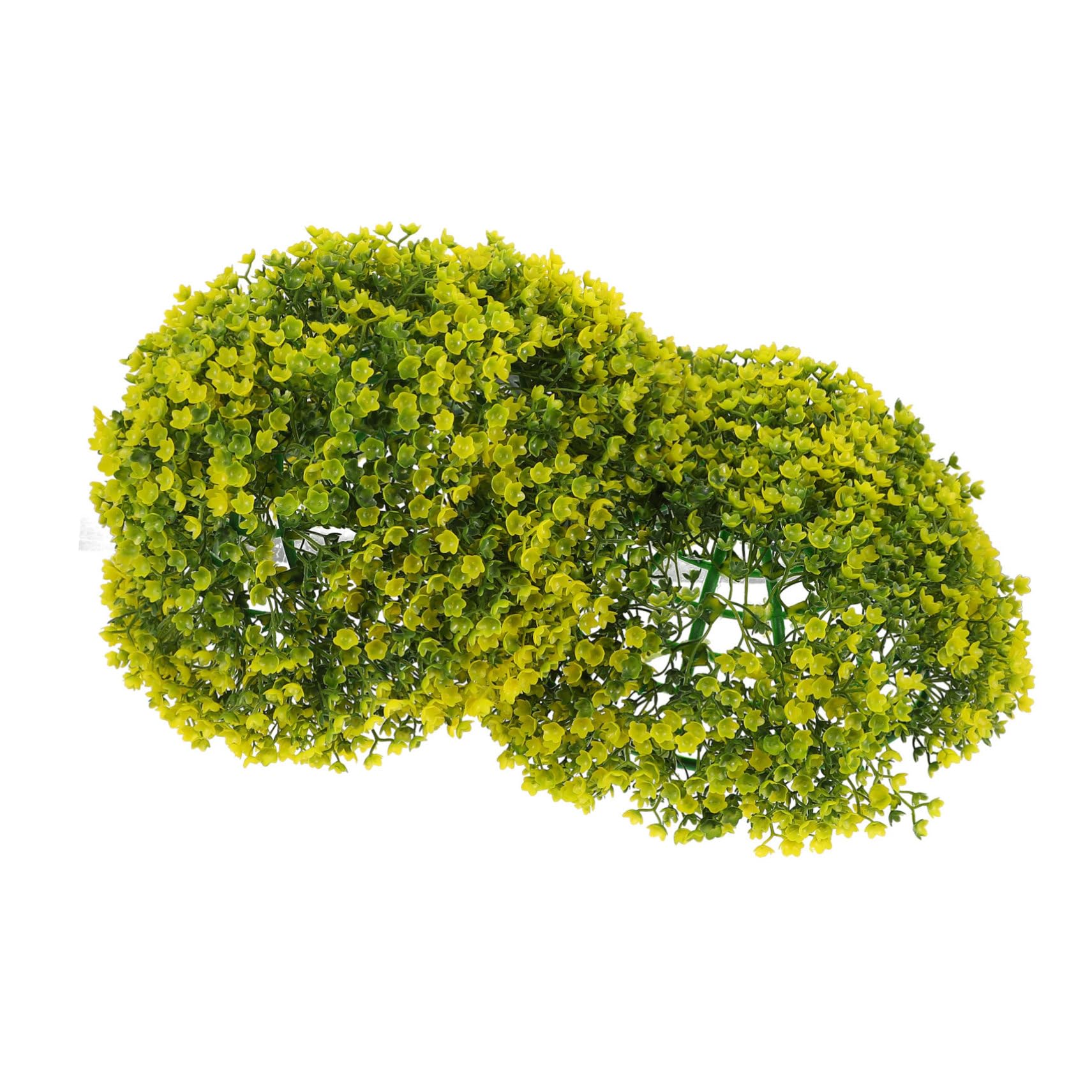 BIUDECO 1pc Simulated Flowers Topiary Trees Grass Wedding Faux Greenery Faux Boxwood Simulation Grass Faux Indoor Plants Green Moss Plant Ball Ornament Plastic Bouquet Artificial
