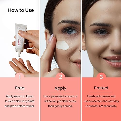 Miniatura 5 de FRANKLY Retinol 0.1 Cream - Retinol para principiantes  Anti-envejecimiento, rejuvenecimiento, levantamiento y restauración de la piel  Piel