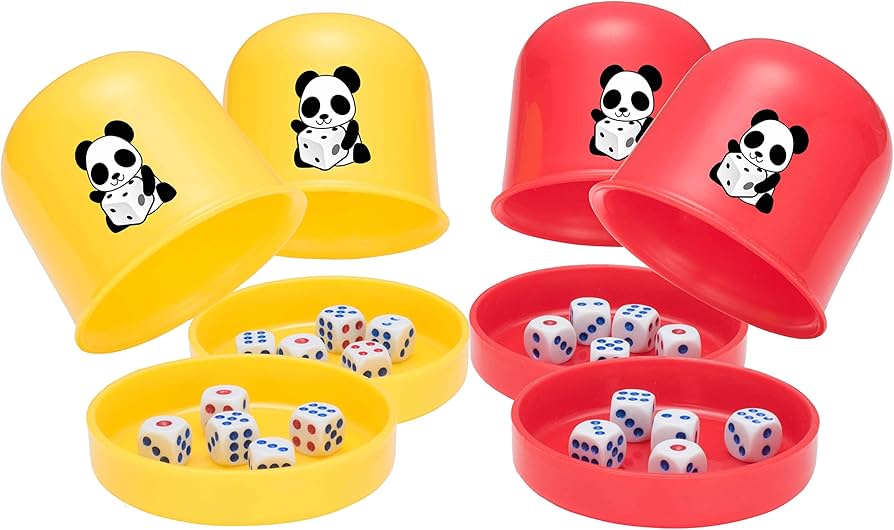 Amazon | ミニダイスゲームセット 16 (いちろく) | ダイス・サイコロ