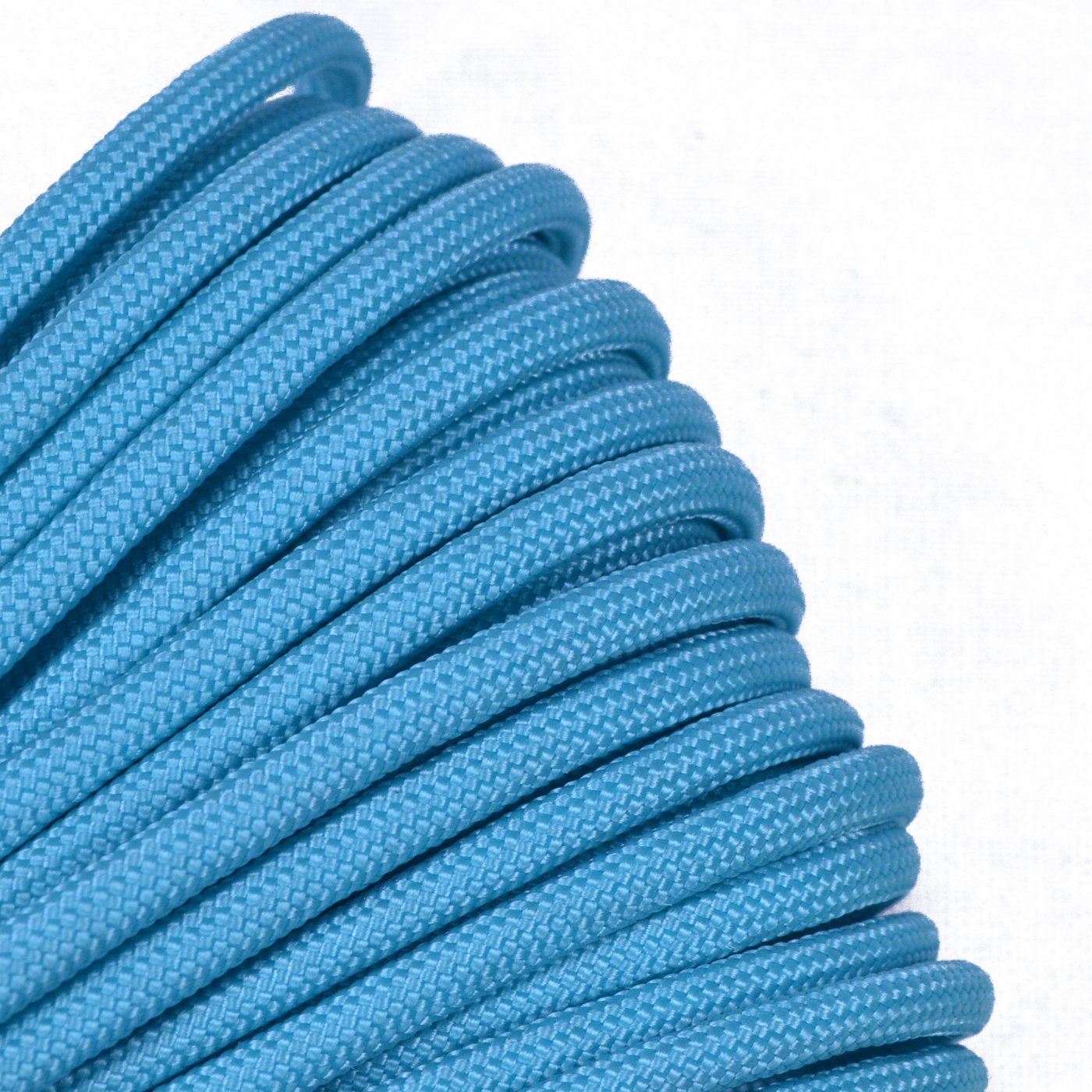 BORED? PARACORD! 100 Feet Paracord Parachute 550 Cord Type III 7 Strand - Turquoise