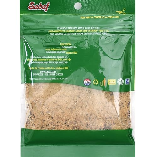 Miniatura 2 de Sadaf Condimento de limón y pimienta, pimienta de limón para cocinar y condimentar alimentos, especias de limón y pimienta, Kosher y halal,