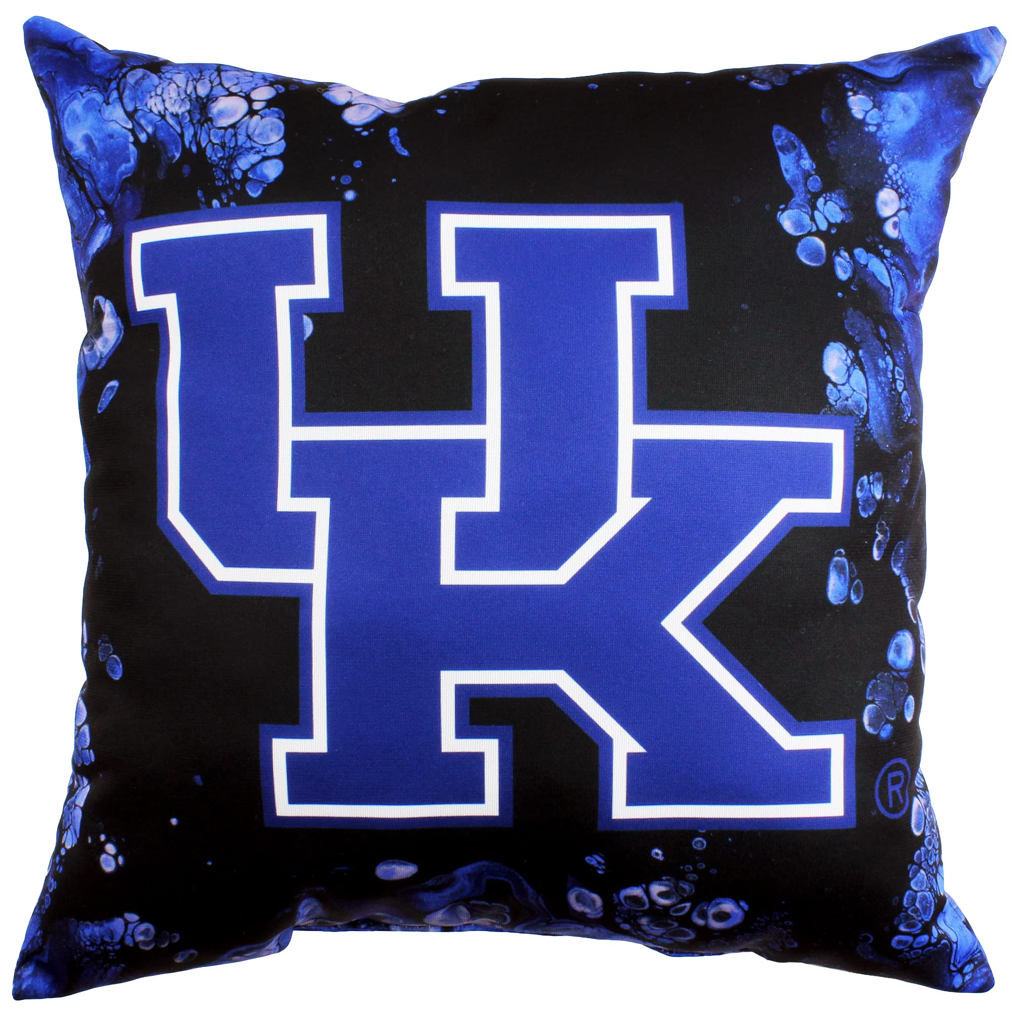 College Covers Kentucky Wildcats 2 Sided Color Swept Decorative Pillow, 16", Made in The USA