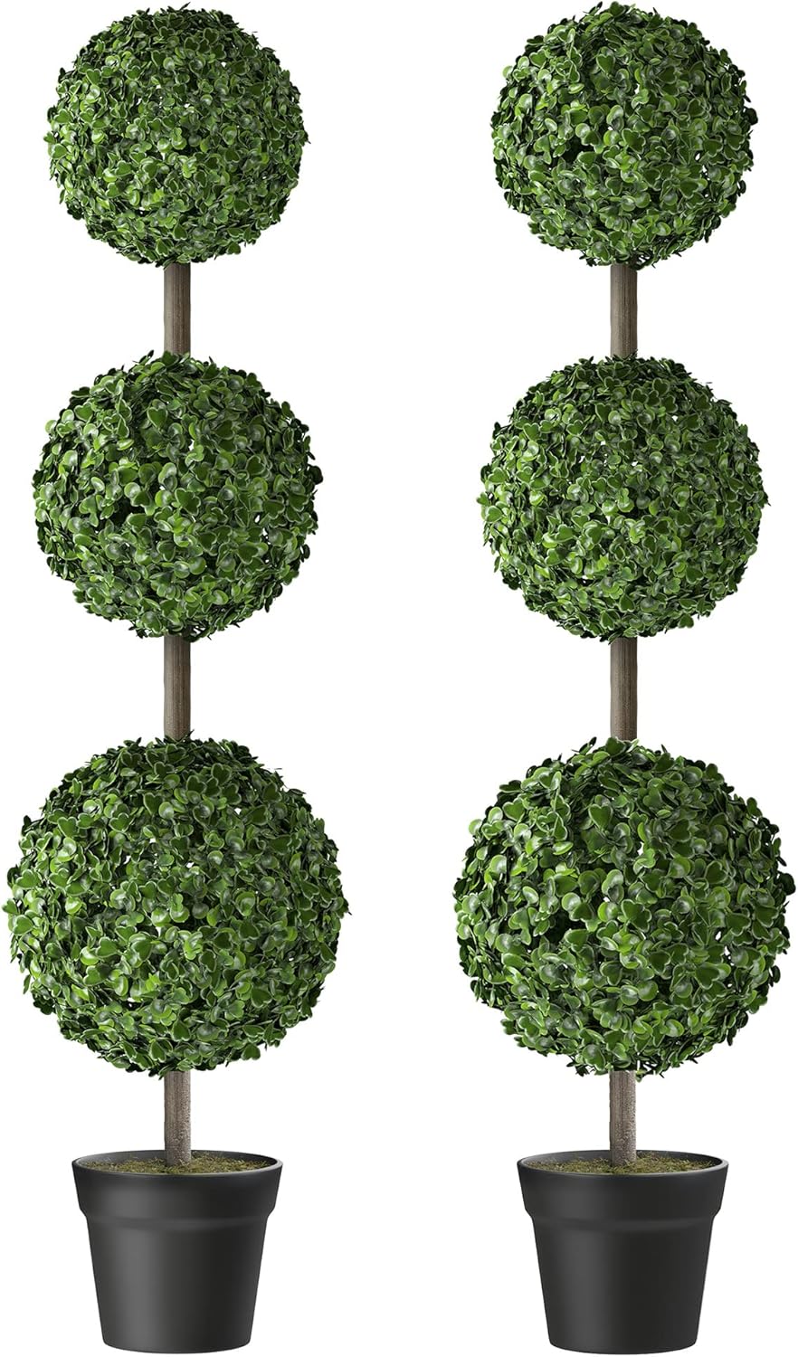 Barnyard Designs 4ft (48”) Artificial Boxwood Topiary Ball