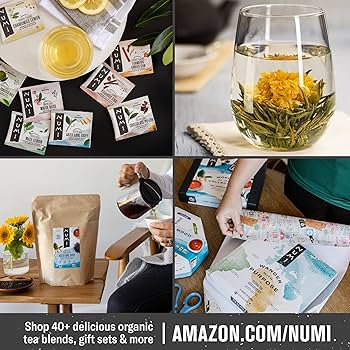 YU茶ページ Amazon.com : Numi Organic Yuzu Bancha Japanese Green Tea, 48