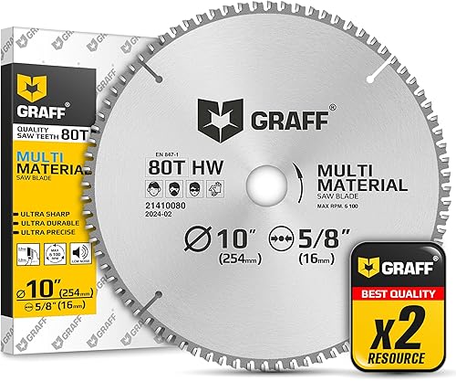 Miniatura 6 de Juego de hojas de sierra circular para amoladora angular de 4-1/2 pulgadas para madera, madera contrachapada, laminado, paneles de yeso, plástico,