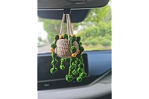 Cute Car Plant Accessories for a Greener Ride