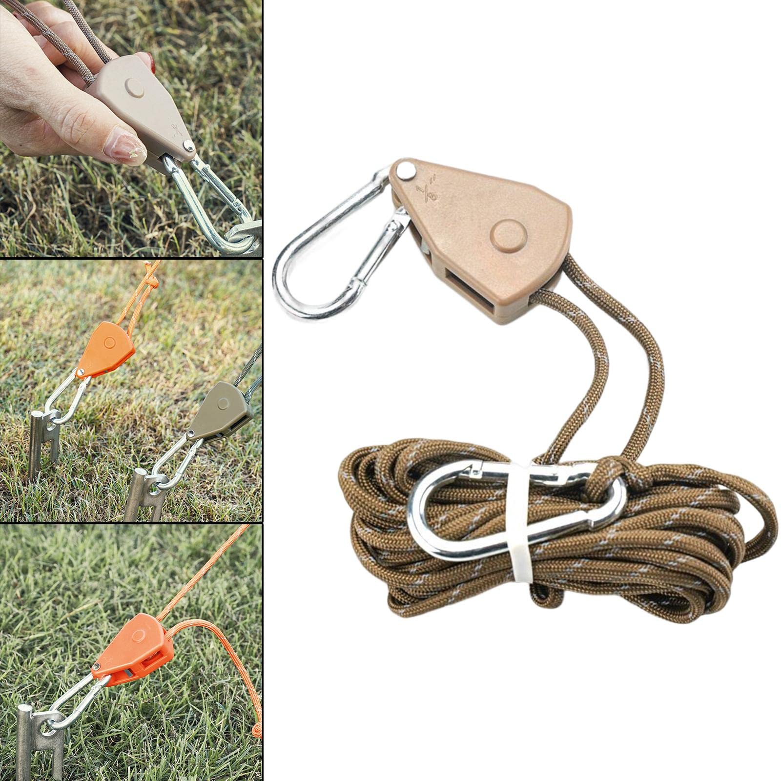 TOG Awning Wind Rope Lightweight Tent Fixed Buckle Guylines for Canopy Camping Khaki|Sporting Goods | Outdoor Sports | Camping & Hiking | Tents & Canopies | Tent & Canopy Accessories'-image-41