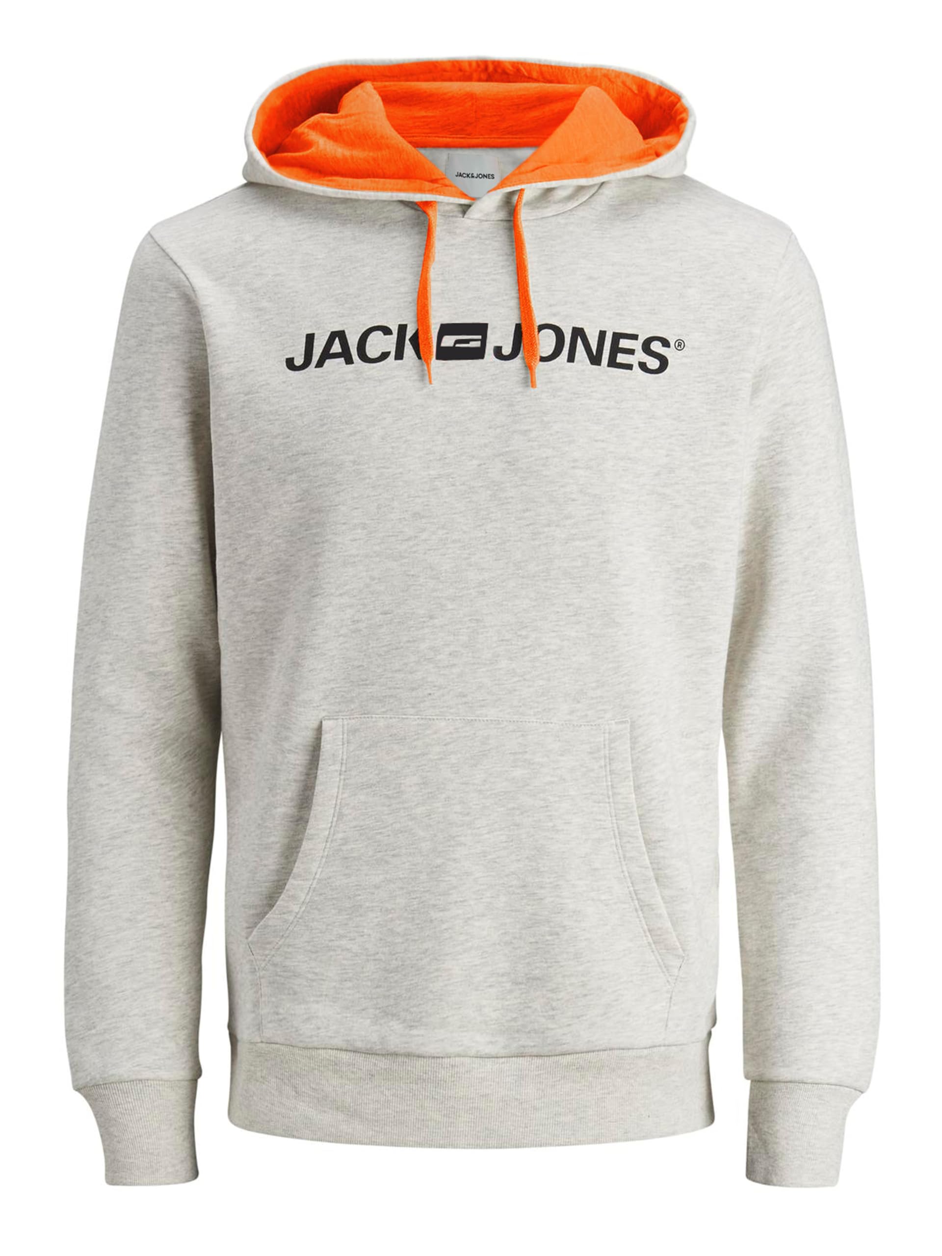 JACK & JONES Male Logo Hoodie, M