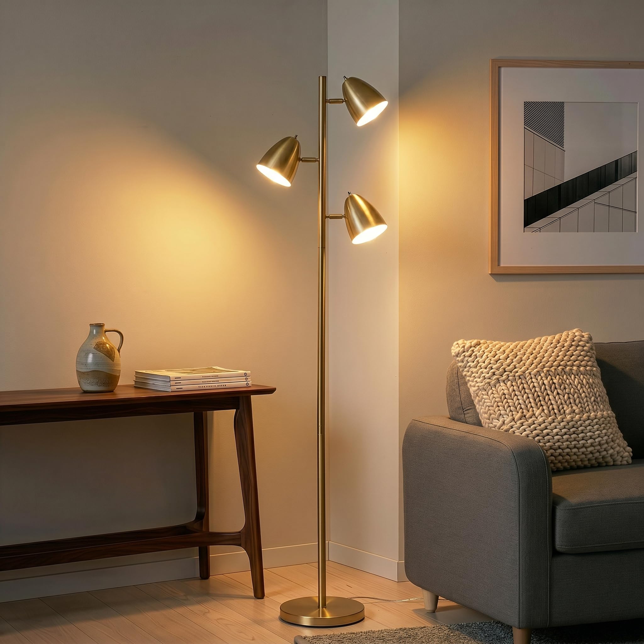 Amazon.com: Brightech: Multi-headed Mid Century Modern Floor Lamp