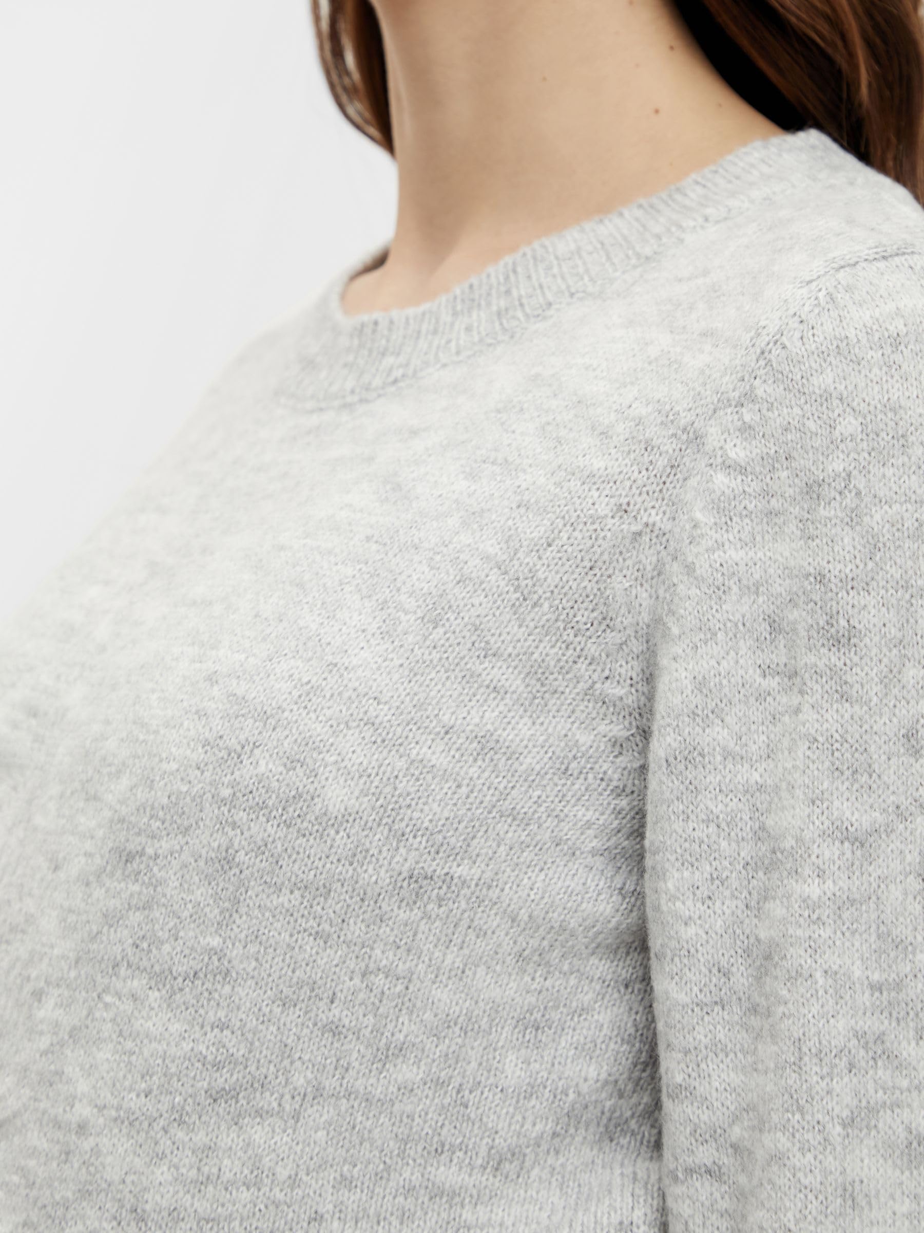 MAMALICIOUS Mlnewanne L/S Knit Top A. Noos Suéter pulóver Mujer (Pack de 1)