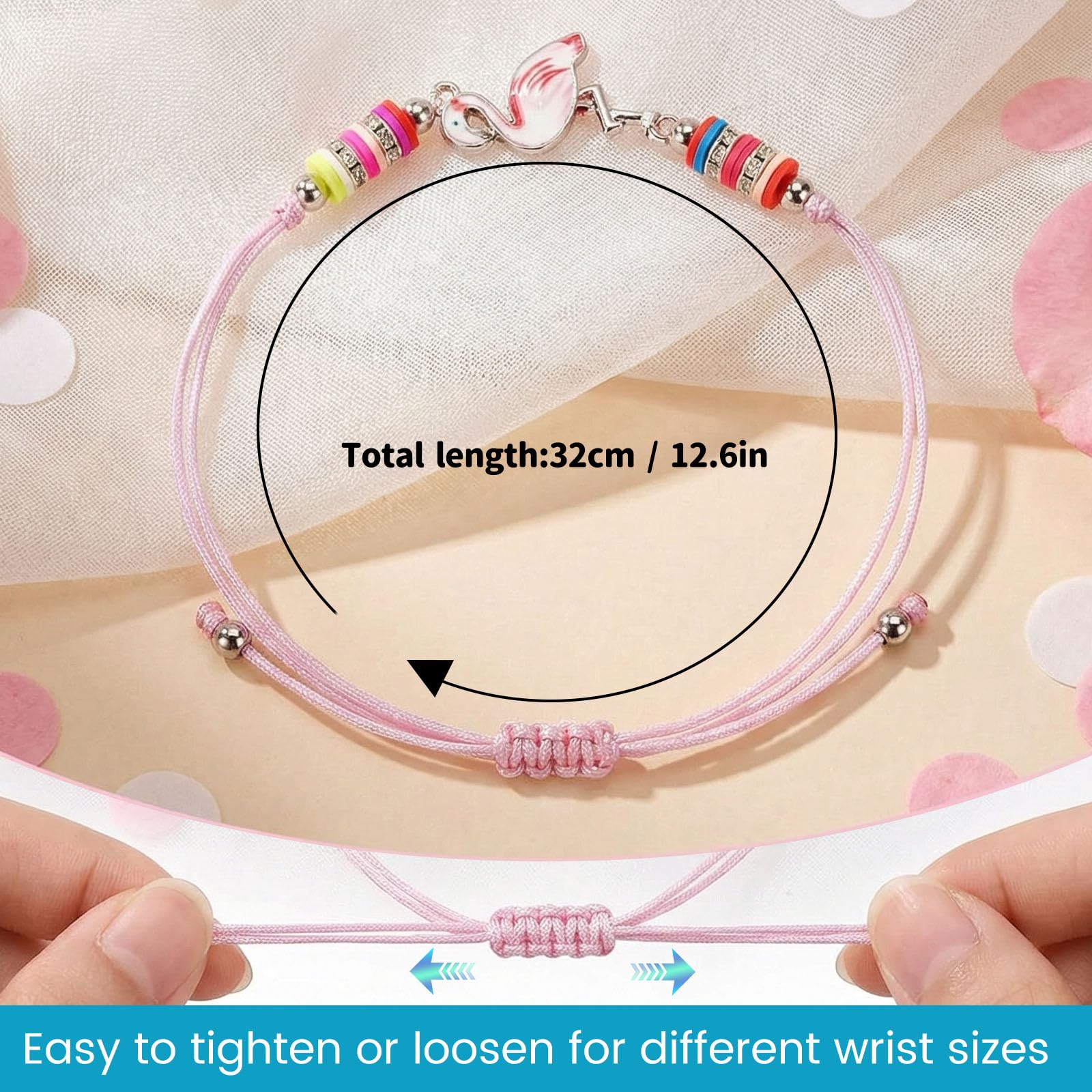 Amazon.com: LovesTown 14 PCS Bracelets for Girls, Kids Bracelets