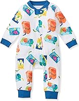 Vista 172 de Burt's Bees Baby - Pijama de una pieza para bebé, mameluco para dormir y jugar, algodón 100% orgánico, cremallera frontal Guitarra acústica.