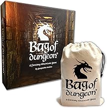 Bag of Dungeon - DARE YOU ENTER THE DRAGON'S LAIR? - A family fantasy adventure board game for 1-4 players ages 7 and up