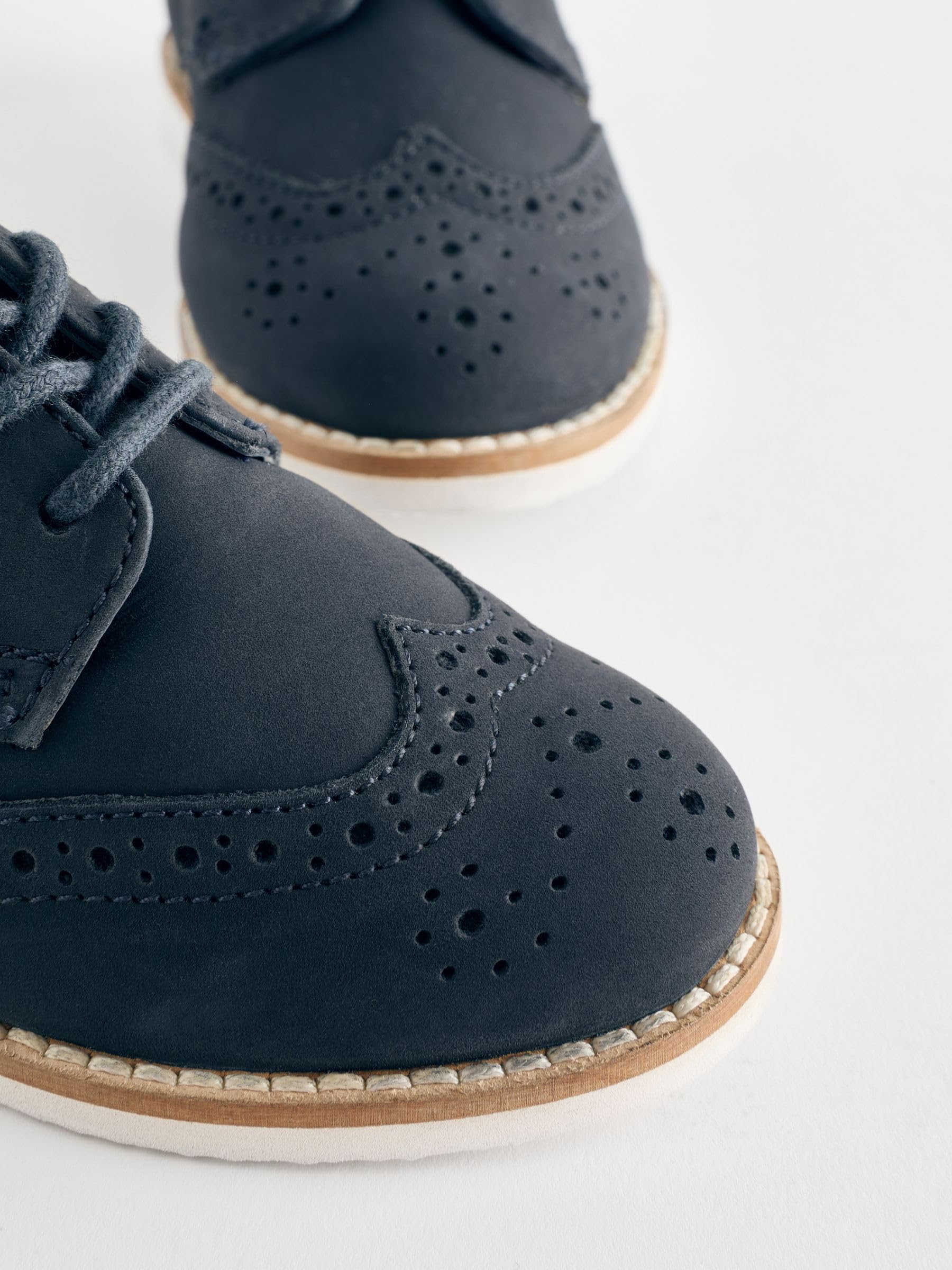 NEXT Niños Zapatos Oxford de Vestir de Cuero