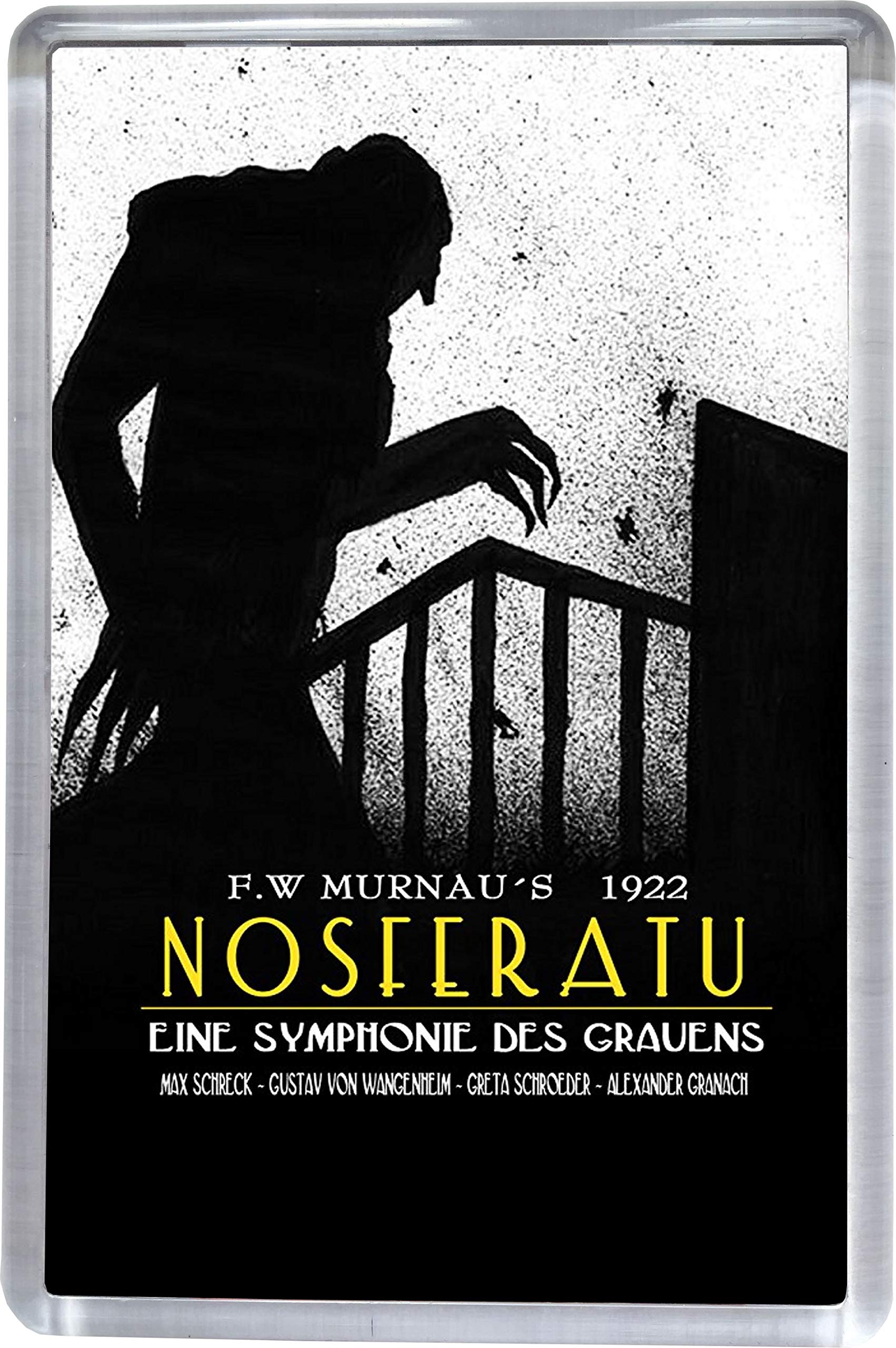 Nosferatu Shadows Classic Horror Fridge Magnet 5 x 7.5 cm