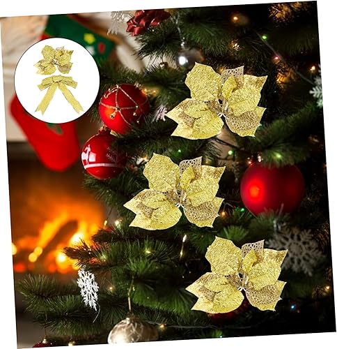 Miniatura 5 de Garneck 1 juego de decoración para árbol de Navidad, corona de Navidad, corona floral, adornos de árbol de Navidad, adornos de árbol de Navidad,