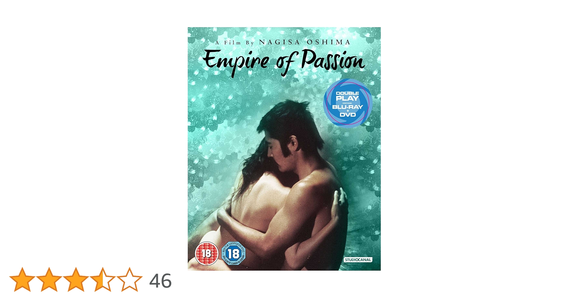 愛の亡霊 Empire Of Passion Double Play  Blu-ray ＋ DVD   1978 Tatsuya Fuji 愛の亡霊 Empire Of Passion Double Play Blu-ray ＋ DVD 1978