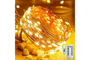 Minetom USB Fairy Lights Plug in: Tranquil Ambiance with Remote Control