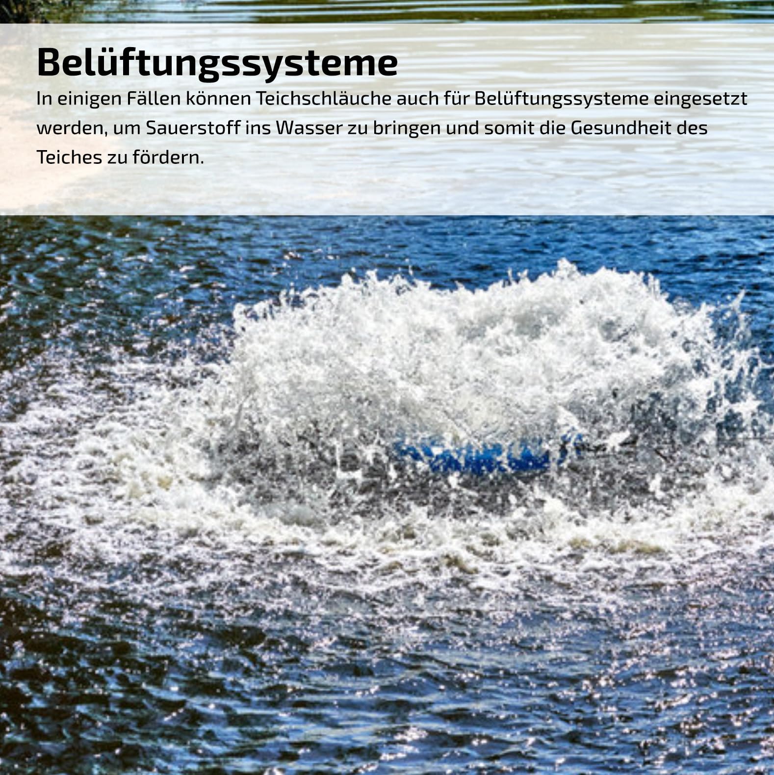 Teichschlauch *SCHWARZ Pumpenschlauch Förderschlauch Spiralschlauch Pumpen Druckschlauch Saugschlauch (25 mm (1") - 20 Meter)