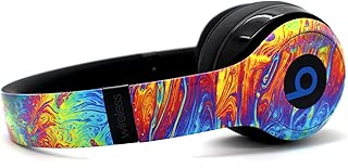 Beats by Dre Solo 3 Wireless - Custom Dr. Dre Headset - Design (Oil Splatter) - coolthings.us