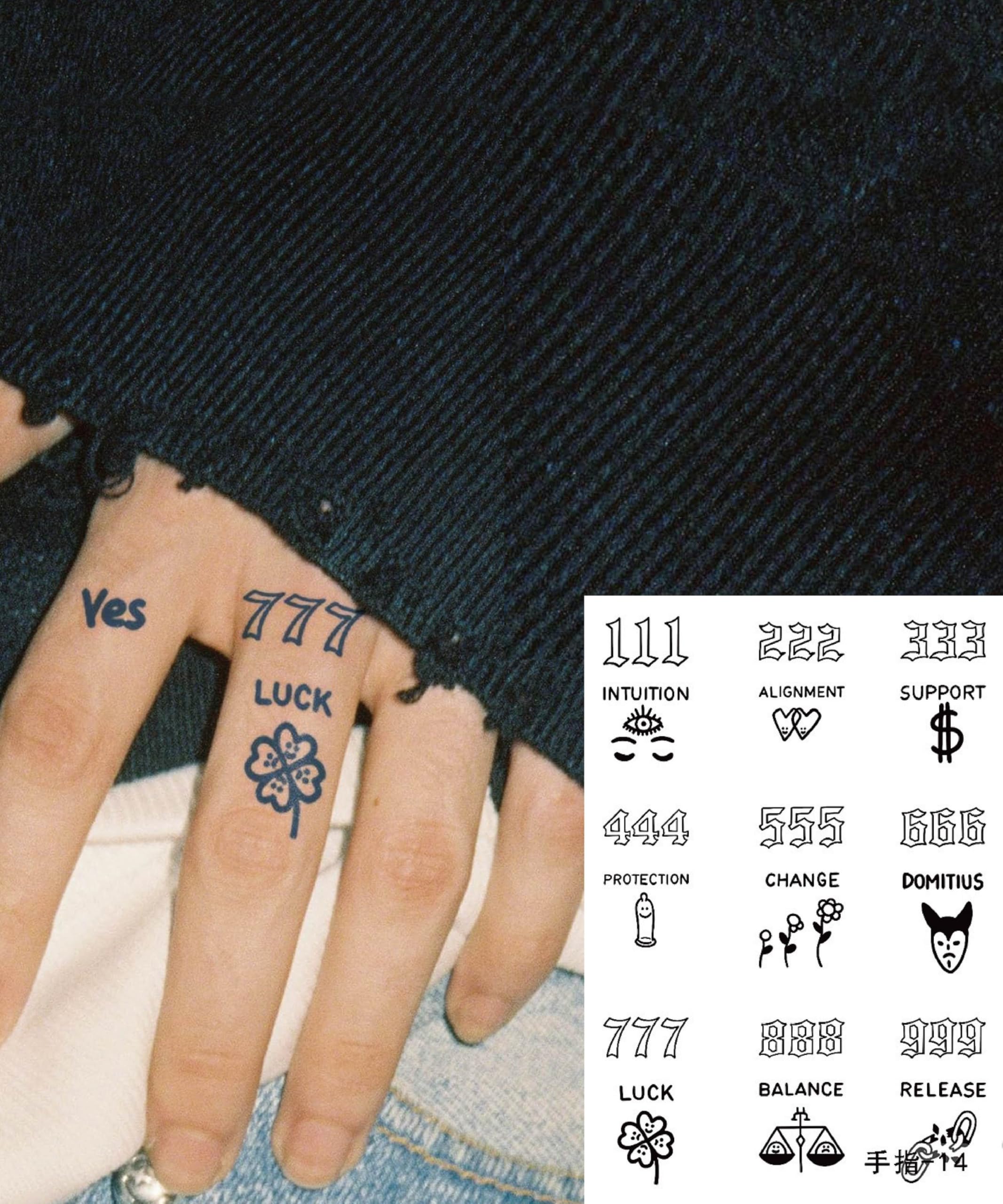 15 Adet Mini El Bilek Parmak Dövmeleri Yarı Kalıcı Geçici Bilek parmak ve El Dövmesi Tattoo Modelleri