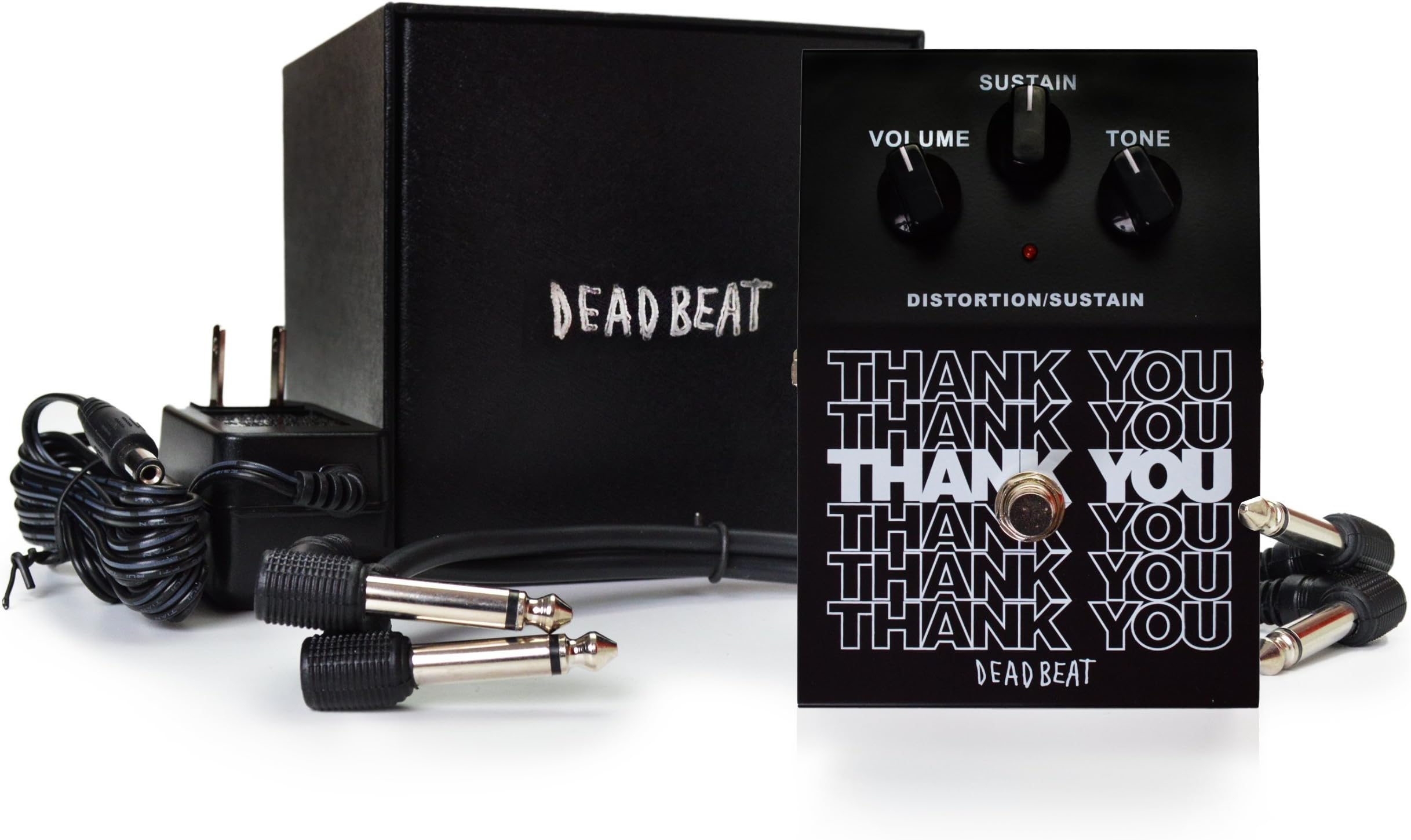 Grehge ANK You Distortion and Sustain Effect Pedal by Deadbeat Sound