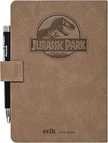 Miniatura 2 de Grupo Erik Jurassic Park - Cuaderno A5 de alta calidad con bolígrafo Pojector, regalos de Jurassic Park, cuaderno A5, cuadernos A5, bloc de notas