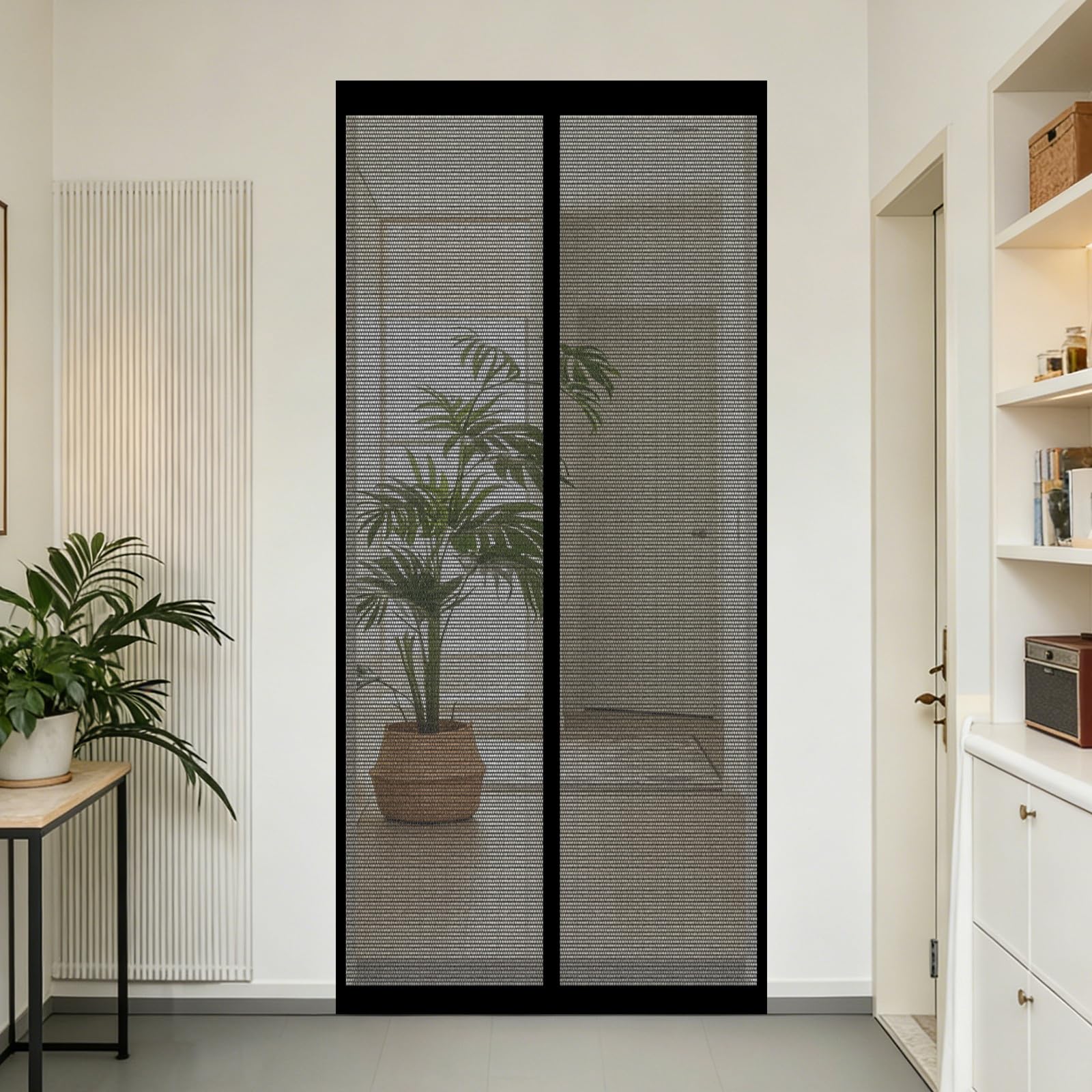 Moustiquaire aimantée pour porte exterieur : solution sans perçage contre les mouches